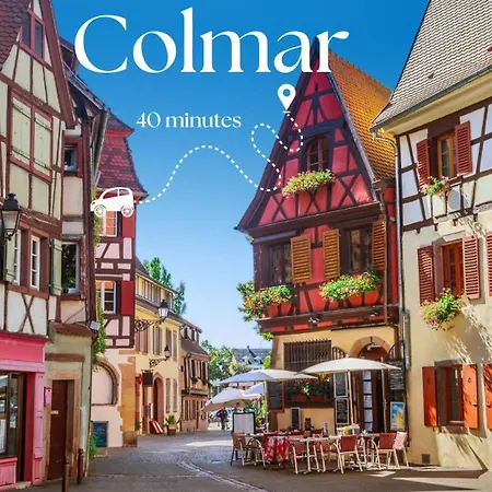 Lägenhet Urban Spirit - Centre Historique, Familial Mulhouse